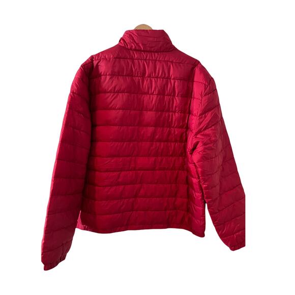 True Religion micro puffer jacket Red L - Picture 4 of 7